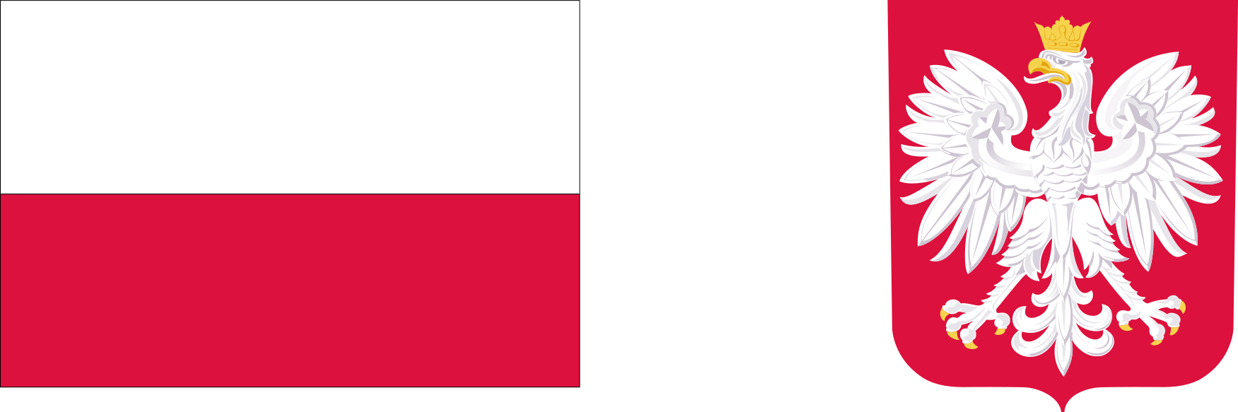 flaga i godlo Polski